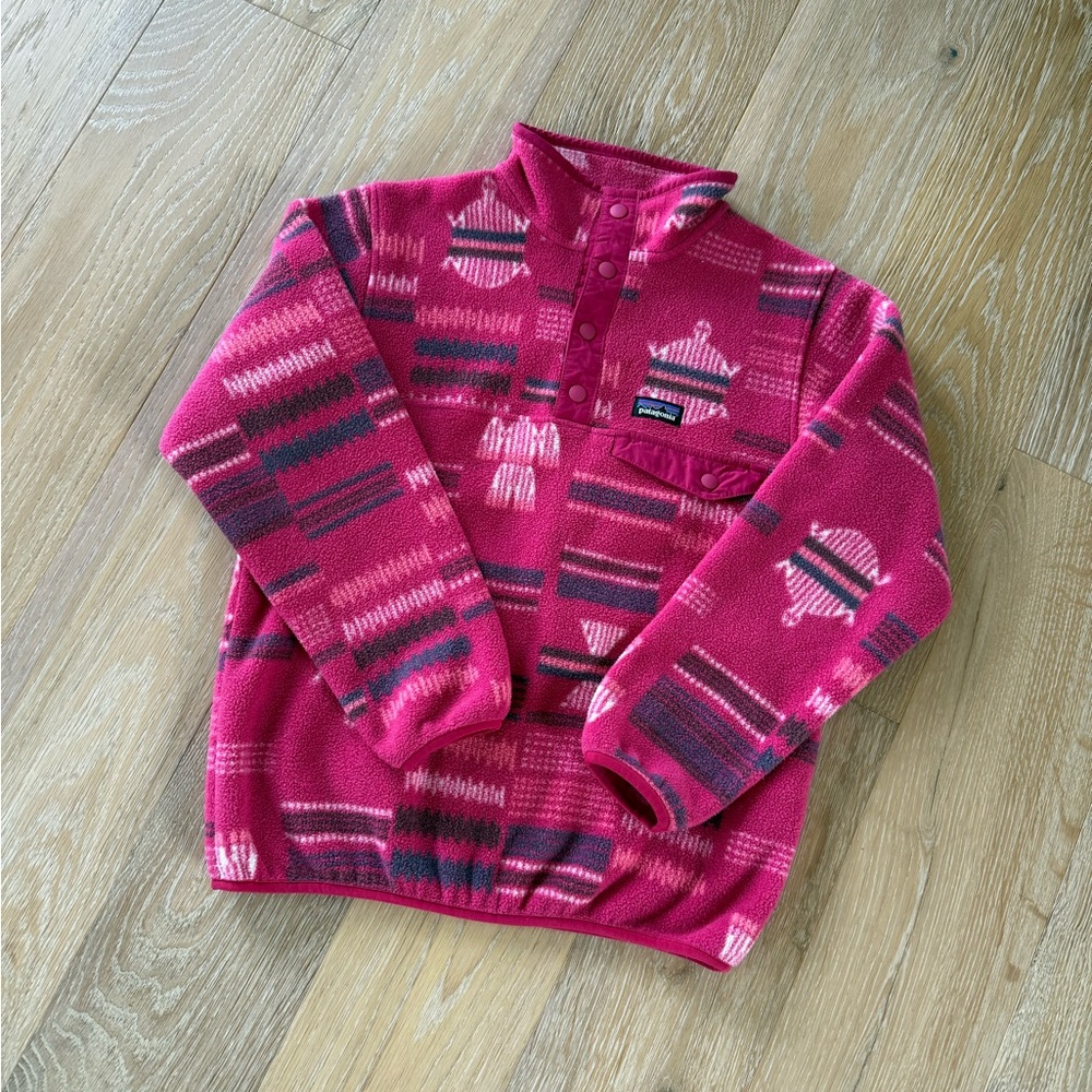 Patagonia Synchilla Pink Fleece Pullover